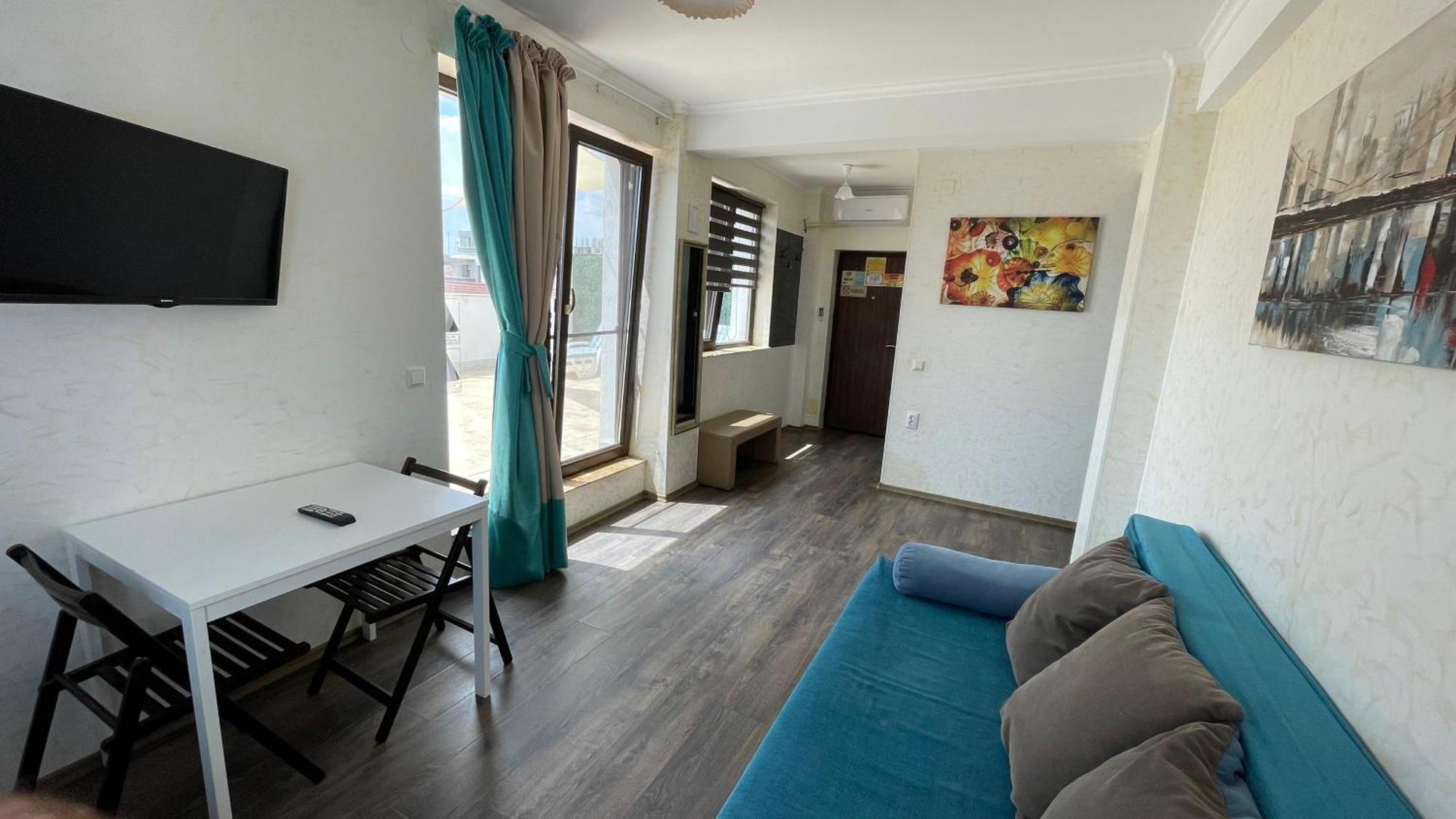 Sorriso Mamaia Nord Aparthotel นาโวดาริ ภายนอก รูปภาพ